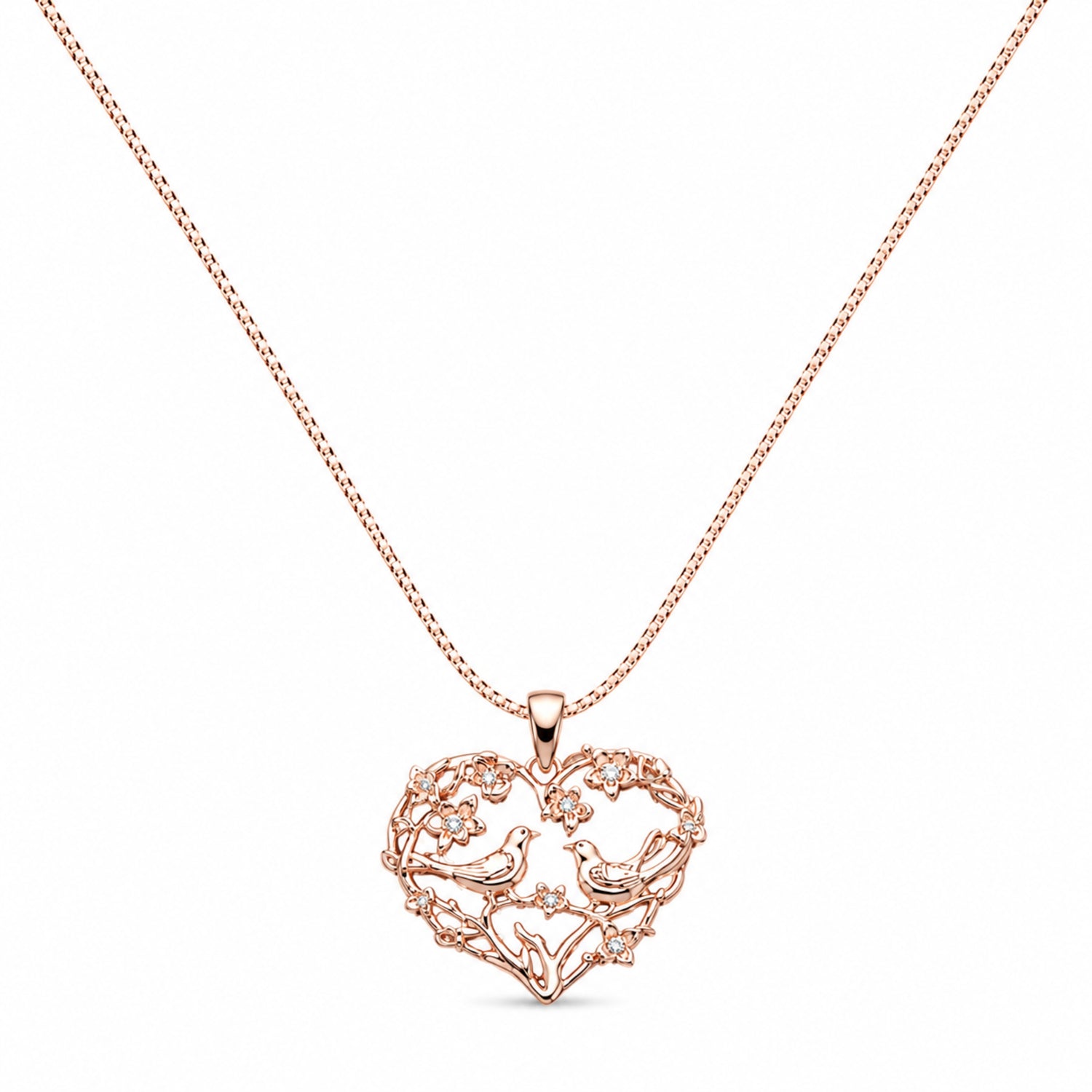 Aura Devotion 925 Silver Rose Gold Chain