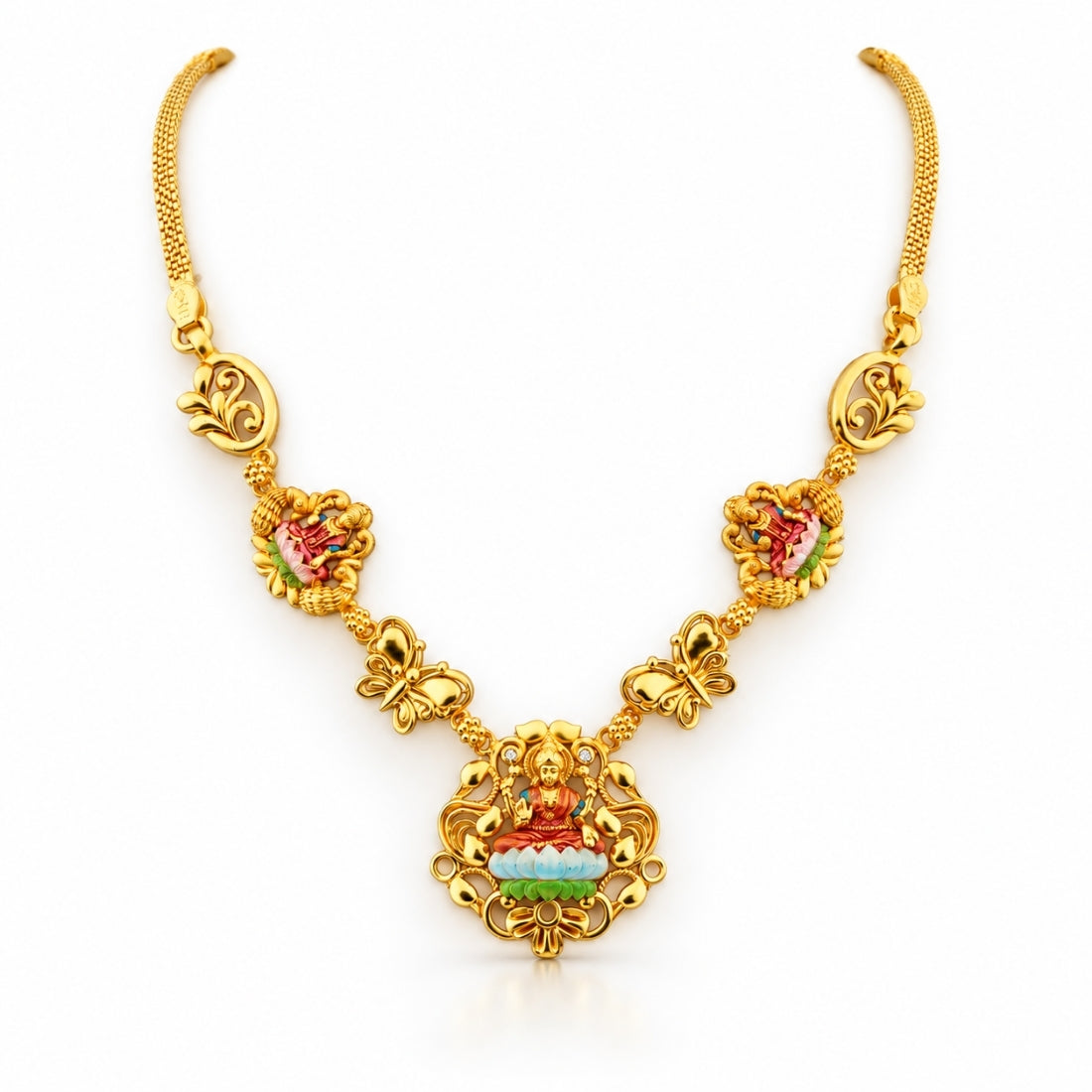 The Ashta Lakshmi Meadow 925 Silver Necklace