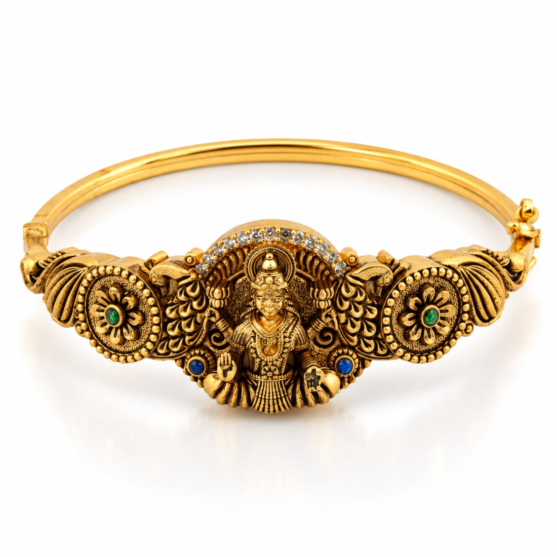 The Royal Lakshmi Blossom Antique Temple Kada