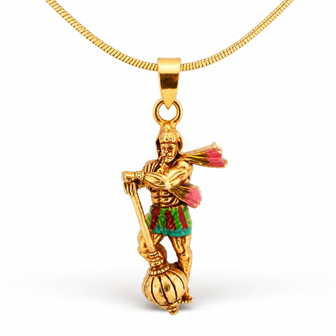 The Veera Hanuman Gada Pendant