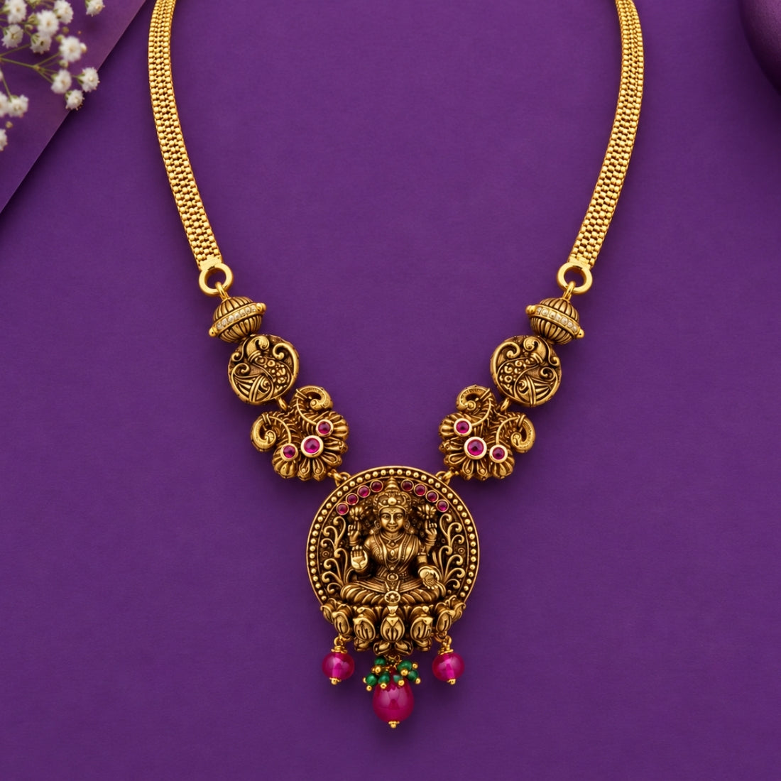 The Sadhana Antique Lakshmi Medallion