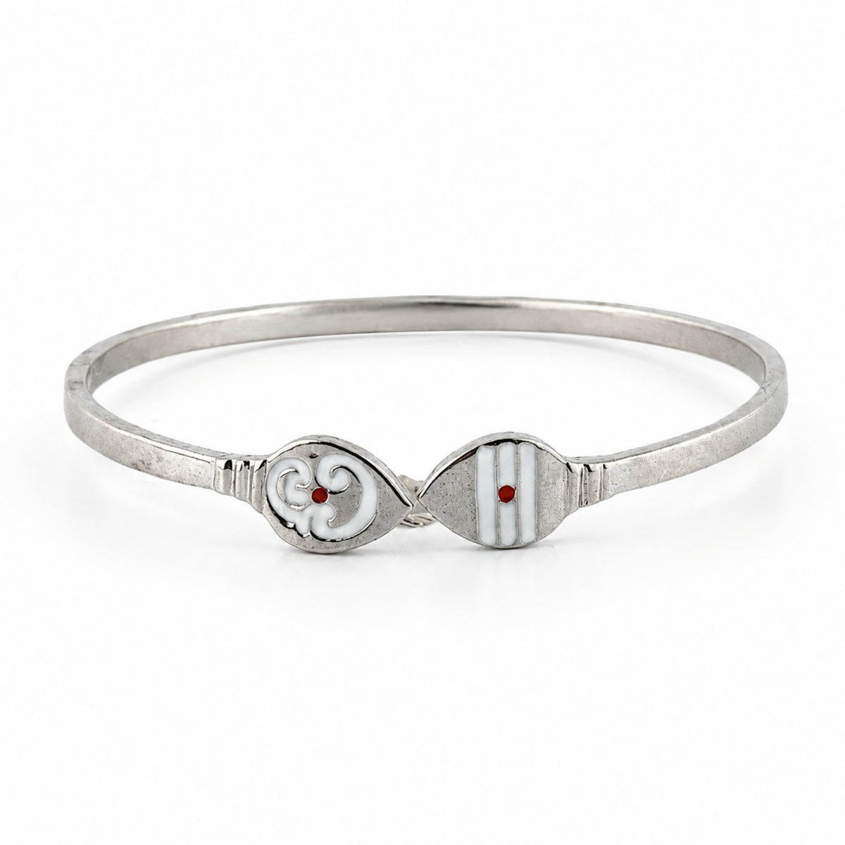 Spiritual Vetrivel Enamel Om & Vel Weapon Kada