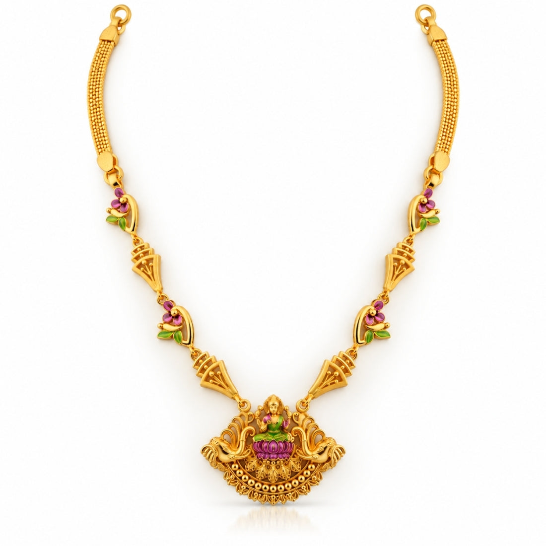 The Lakshmi Kalyani Temple Arch Necklace