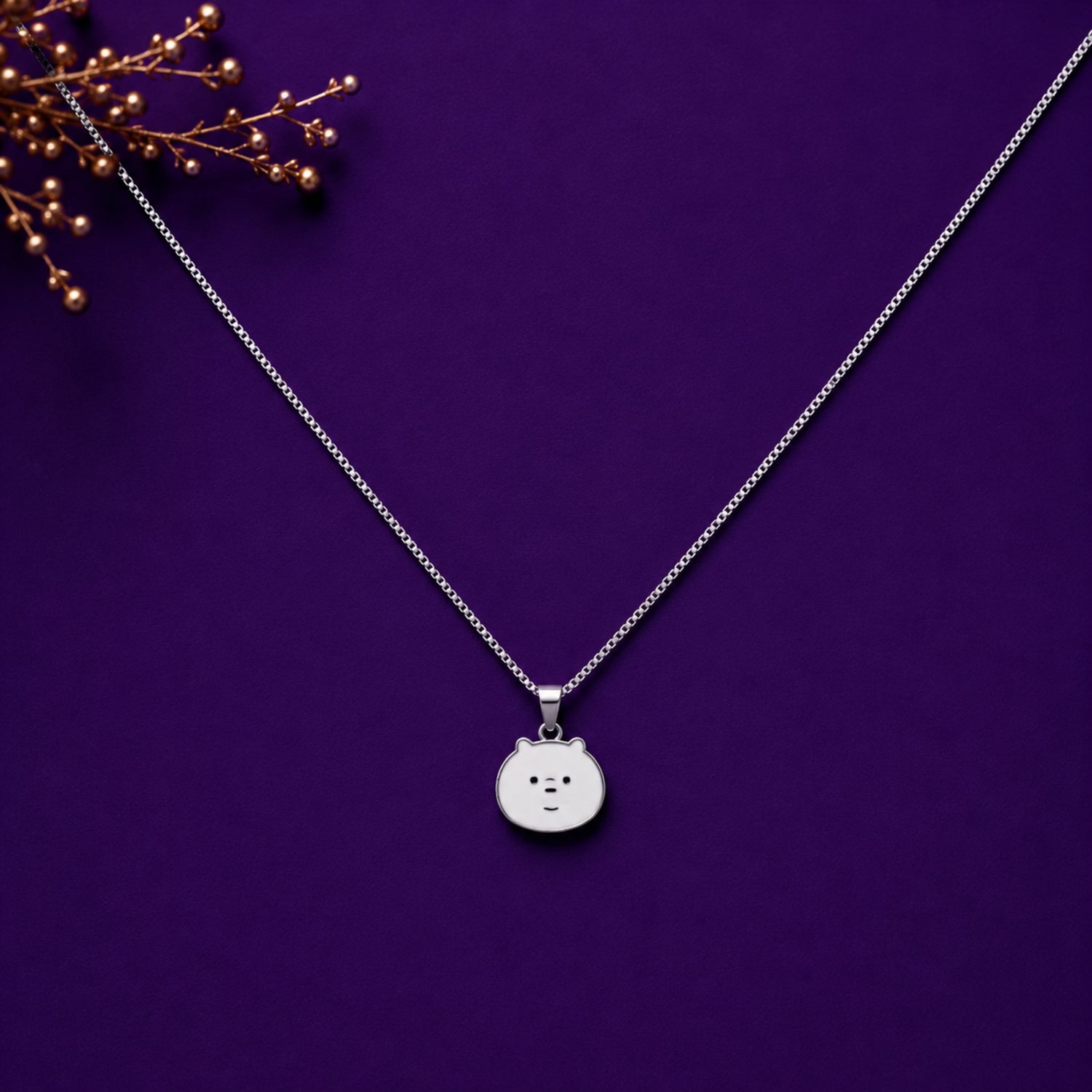 Honey Bear 925 Silver Chain