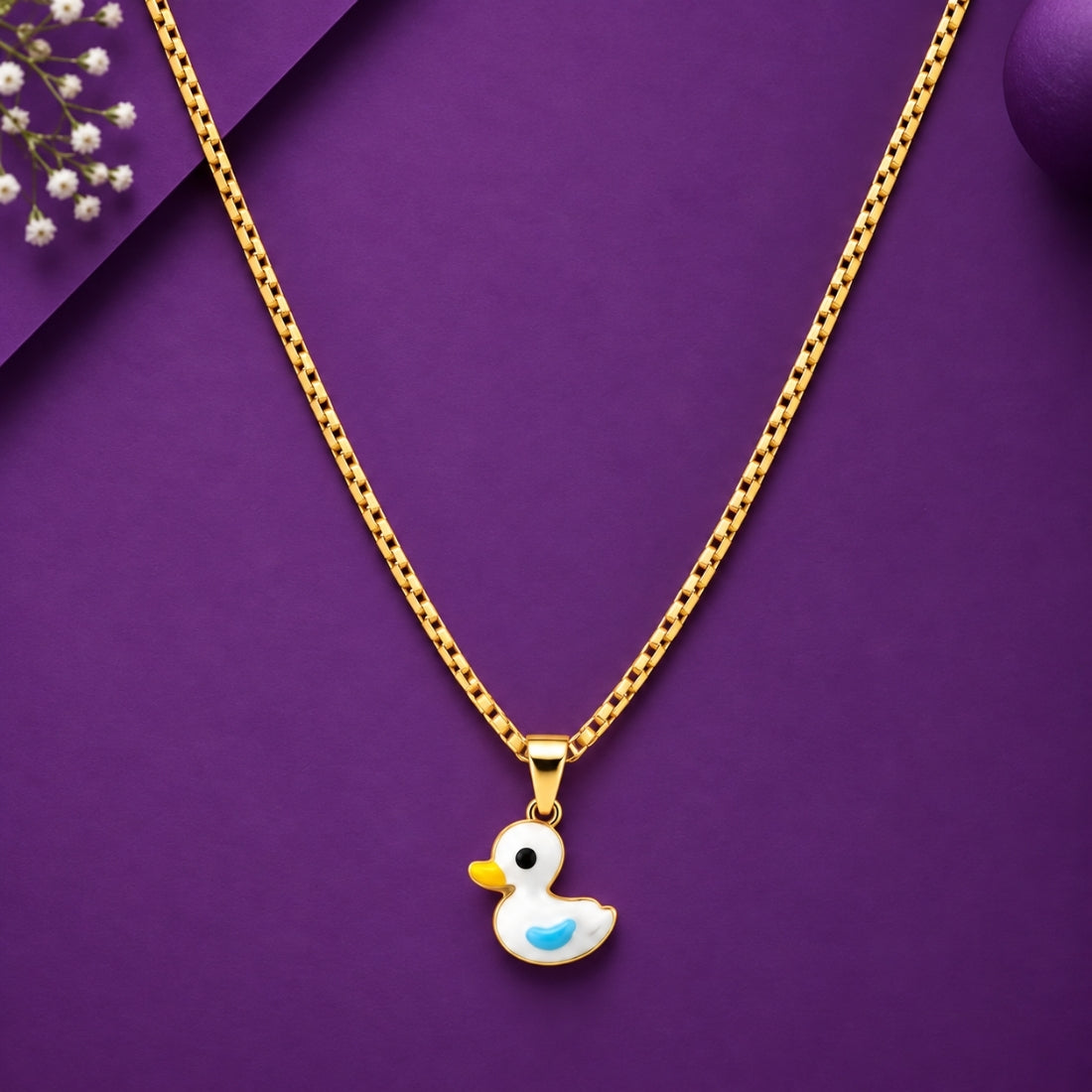 Little Quacker 925 Silver Chain