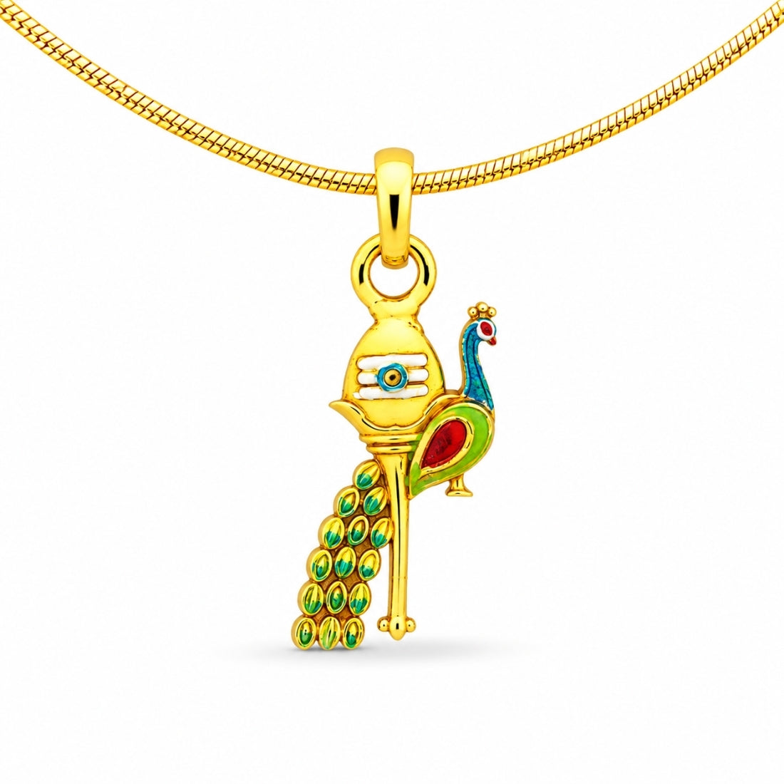 The Sacred Vel Mayil Protection Pendant