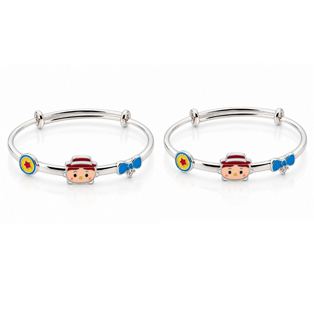 The Little Cowboy Adventure Enamel 925 Silver Kada set