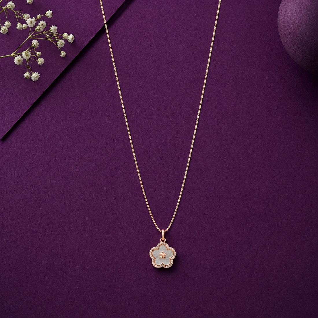 The Blossom Dream Mother-of-Pearl Pendant