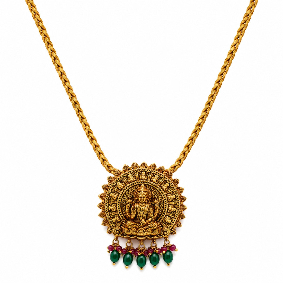 The Lakshmi Mandala Heritage Pendant Necklace