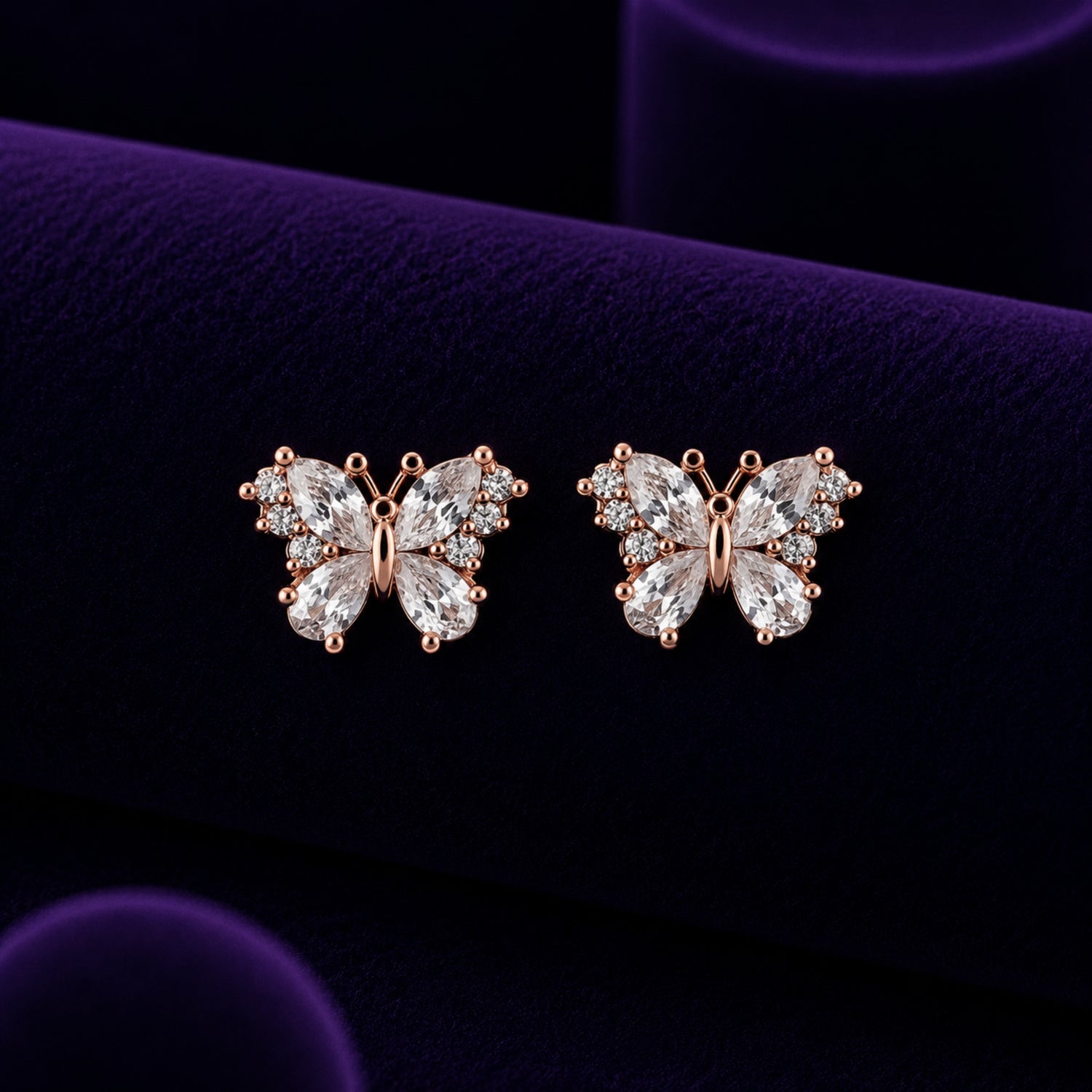 Marquise Monarch925 silver Studs