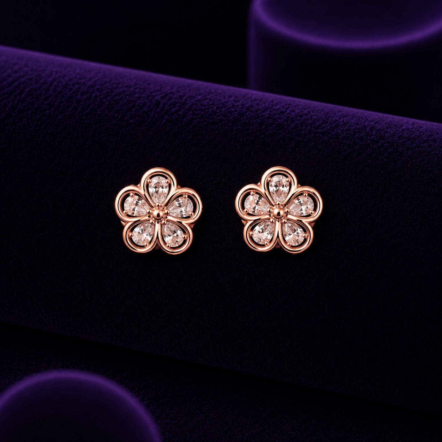Aura Pear Blossom 925 silver Studs
