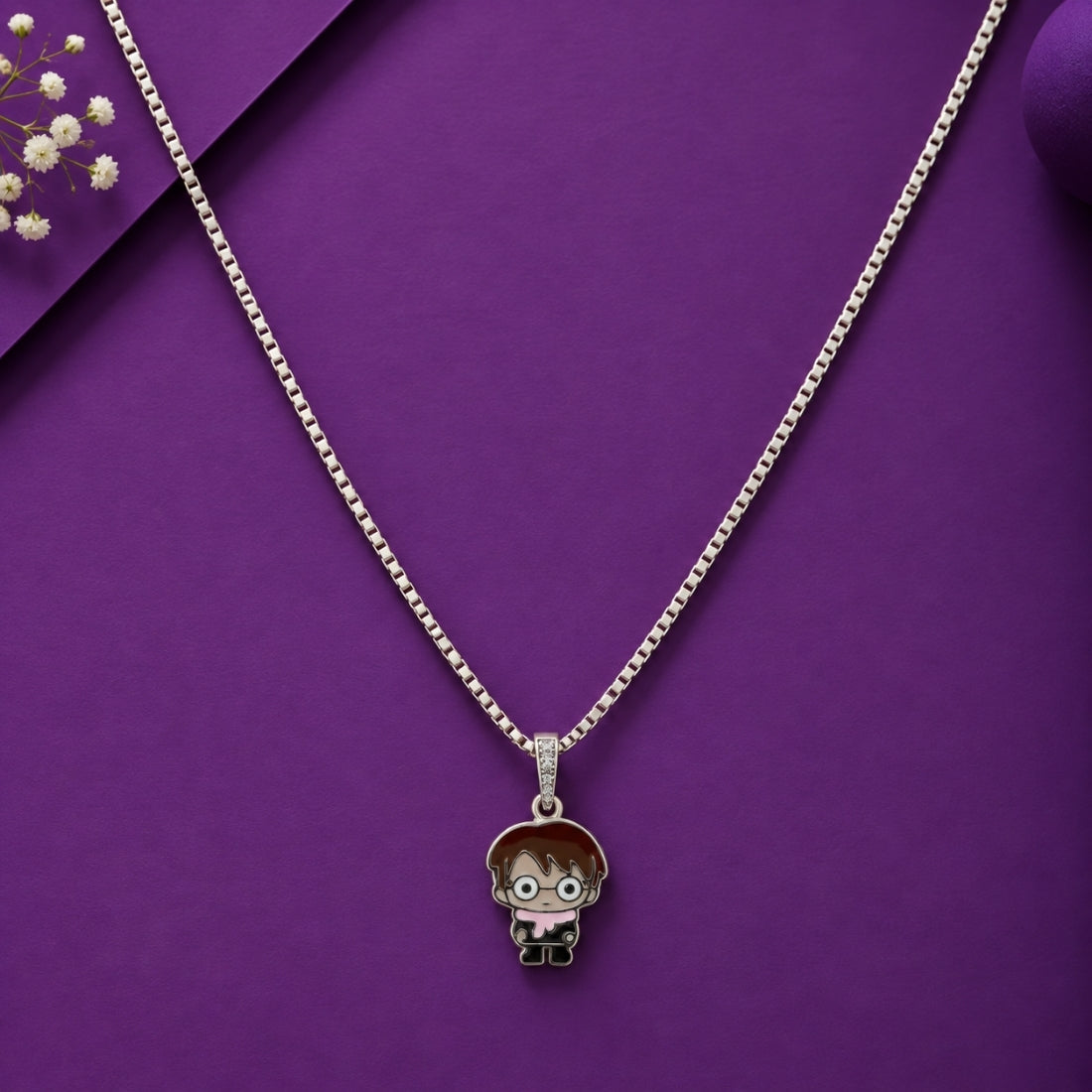 The Boy Wizard Chibi Pendant Chain