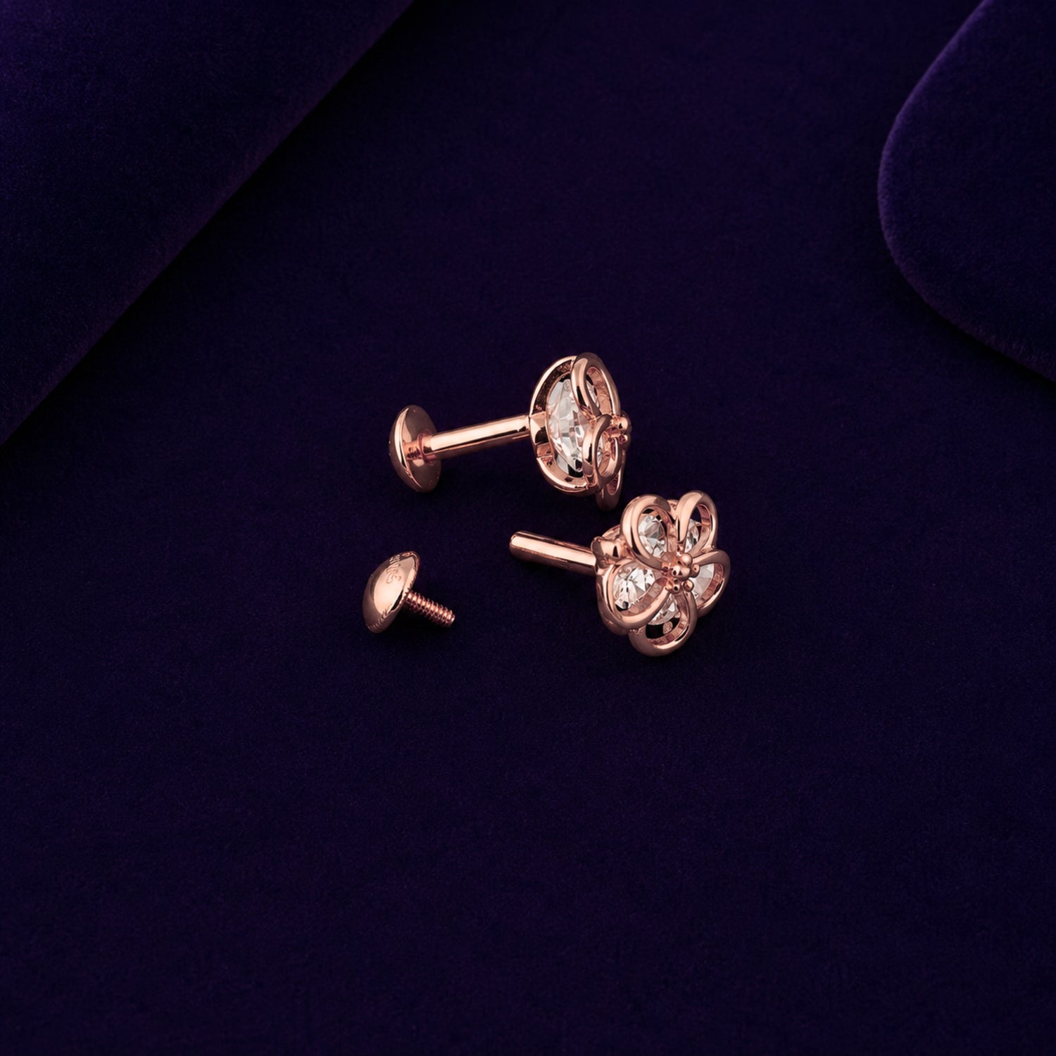 Aura Pear Blossom 925 silver Studs