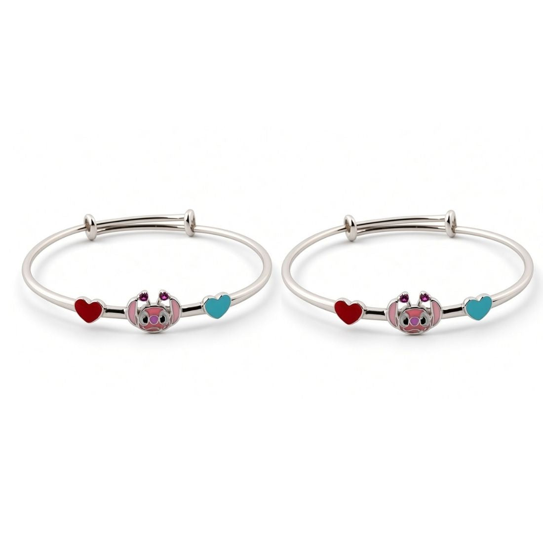The Galactic Love Enamel 925 Silver Kada set
