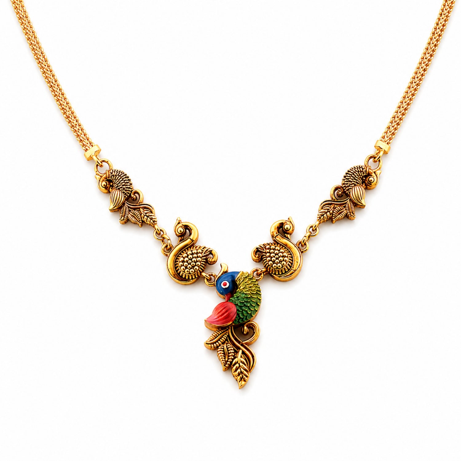 The Mayura Royal Enamel Choker