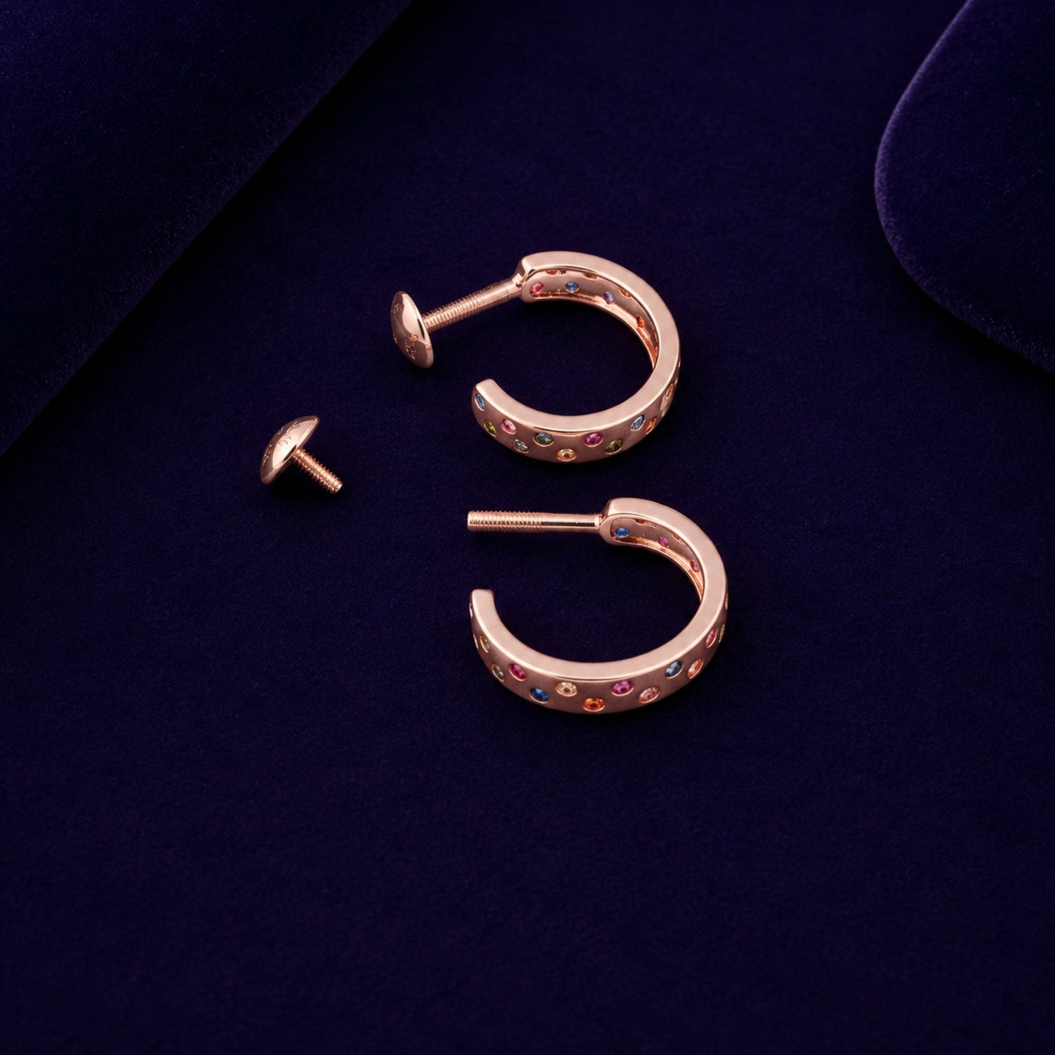 Celestial Spark 925 Silver Studs