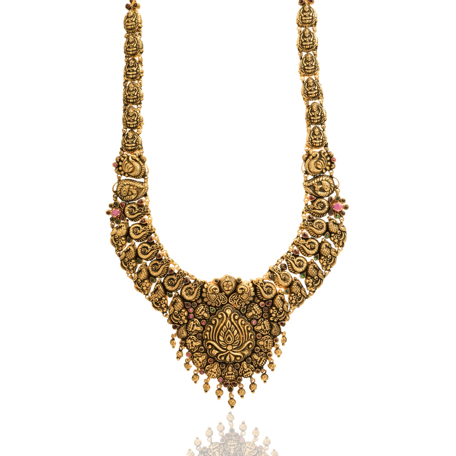 Vasundhara Antique Grand Cascade Haram