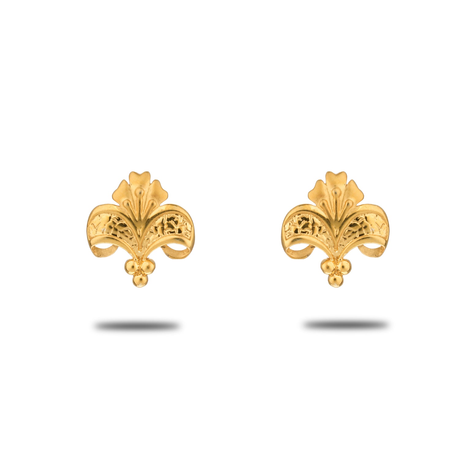 Velmira Radiant Gold Earrings