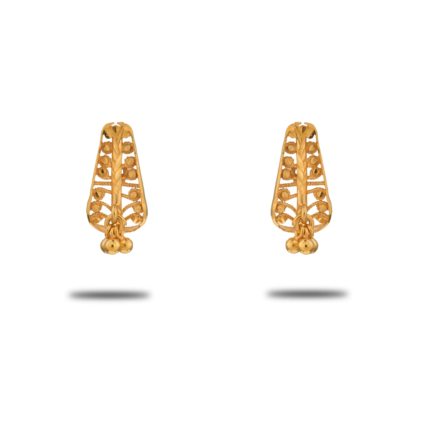 Calzienne Radiant Gold Earrings