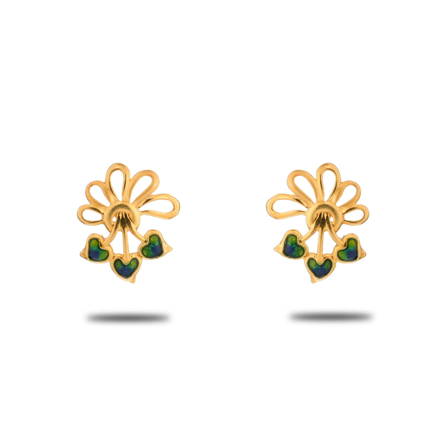Zyverra Gold Essence Earrings