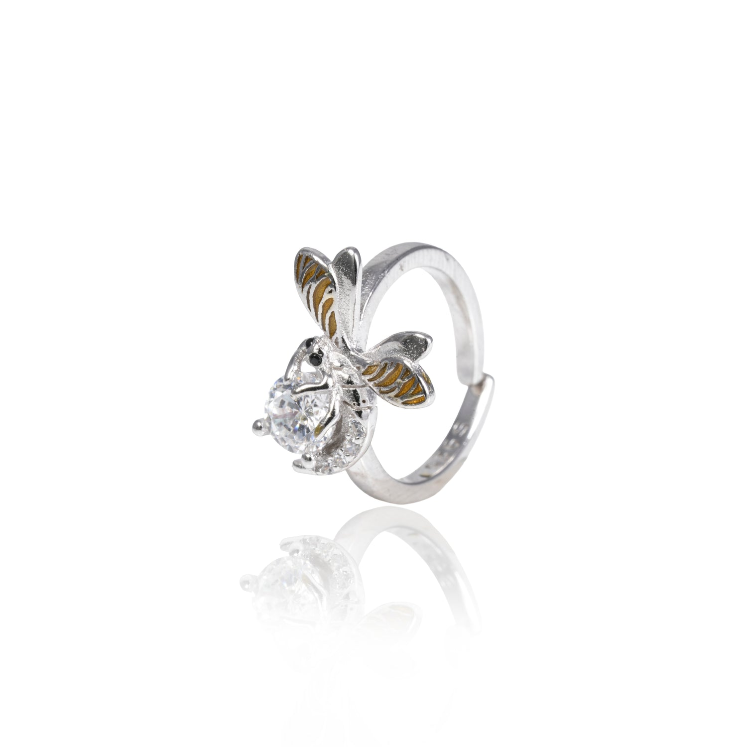 Queen Bee Sterling Silver Adjustable Toe Ring 1010-00002