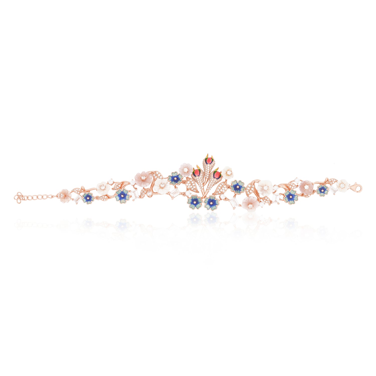 Royal Garden Charm Bracelet