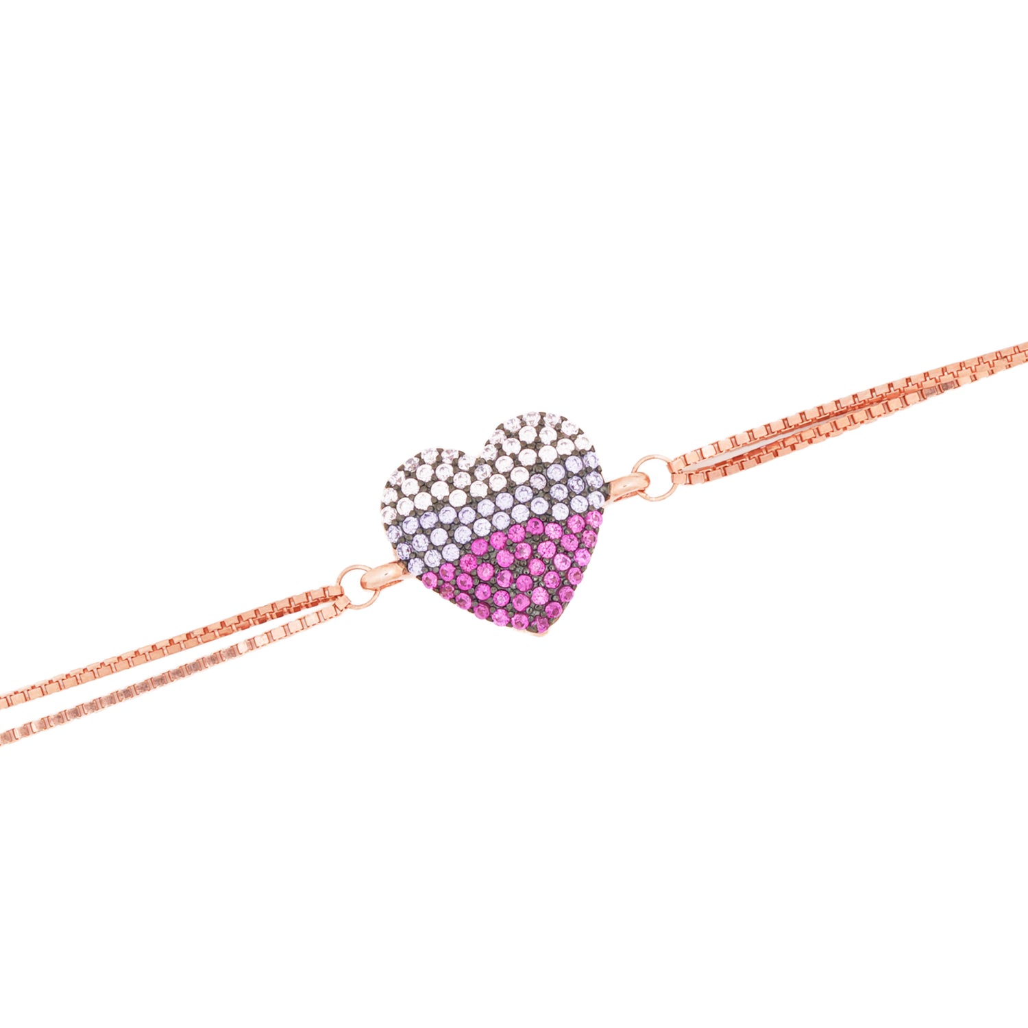 Blushing Heart Radiance Bracelet