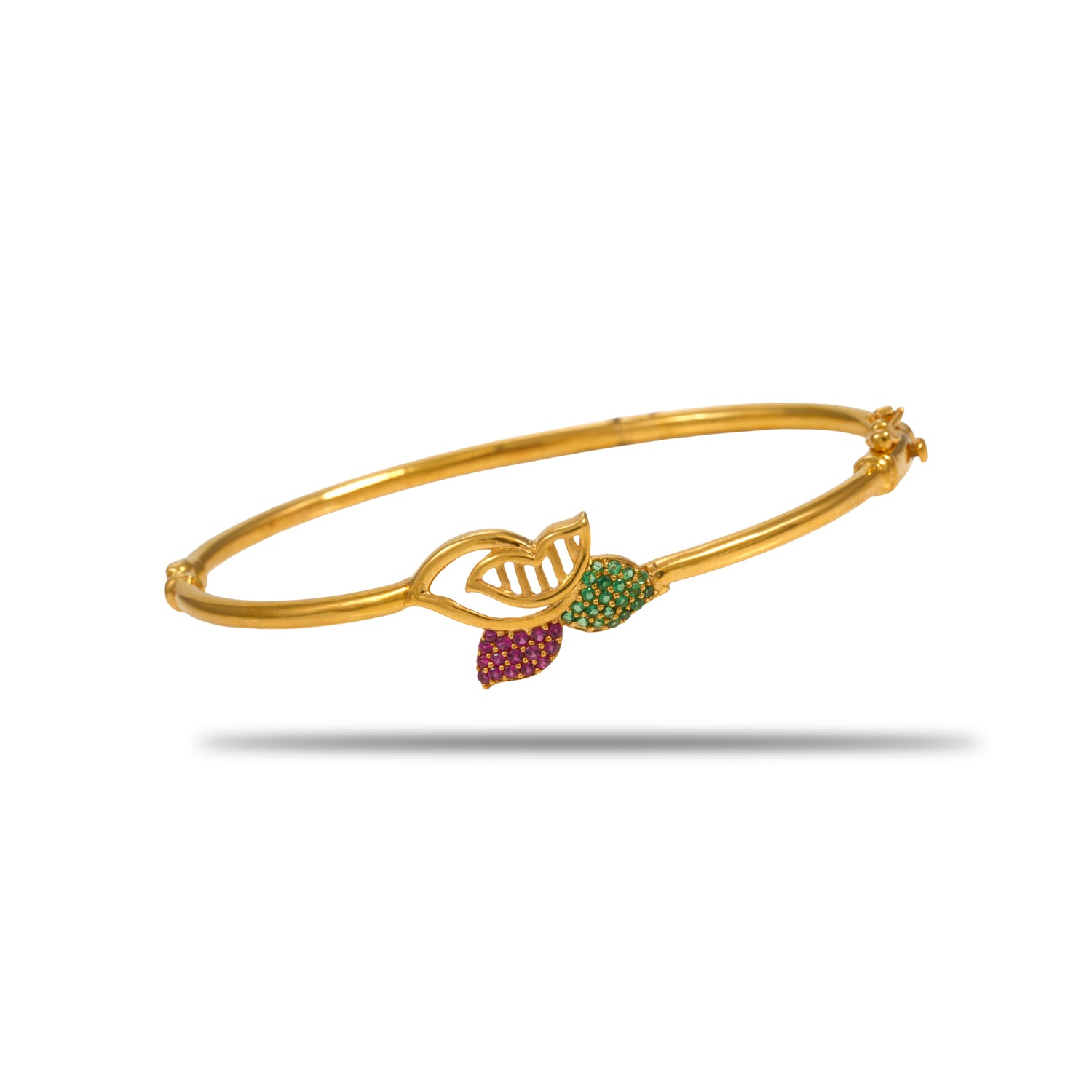 Navira blossom radiant bracelet zircon silver bracelet radiant gold finish – 417-00223