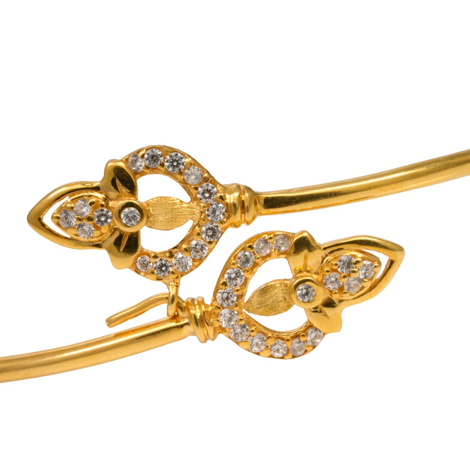 Lumiera crystal radiance zircon silver bracelet radiant gold finish – 417-00187