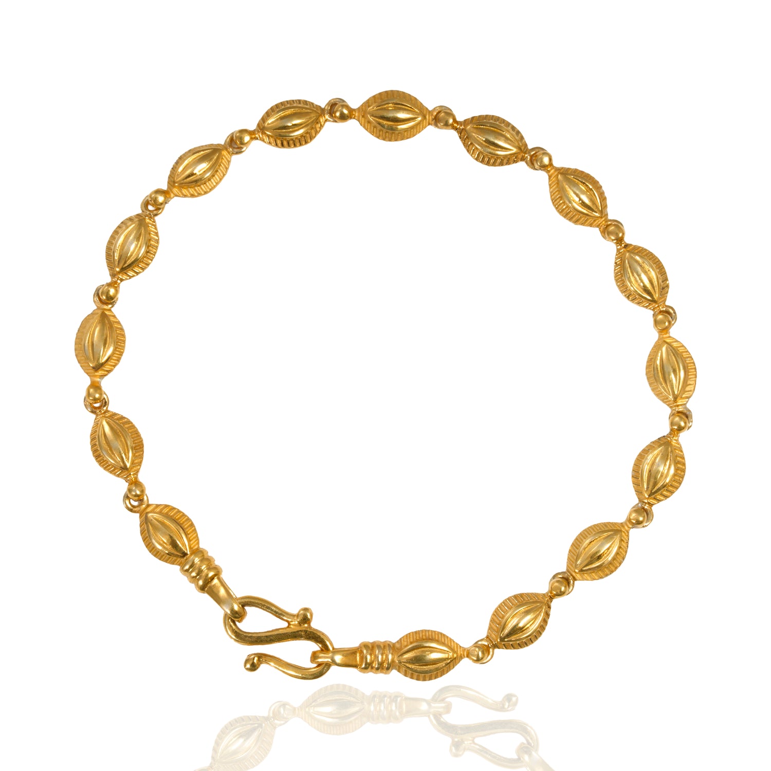 Sovelle s-link radiant silver bracelet radiant gold finish – 417-00042