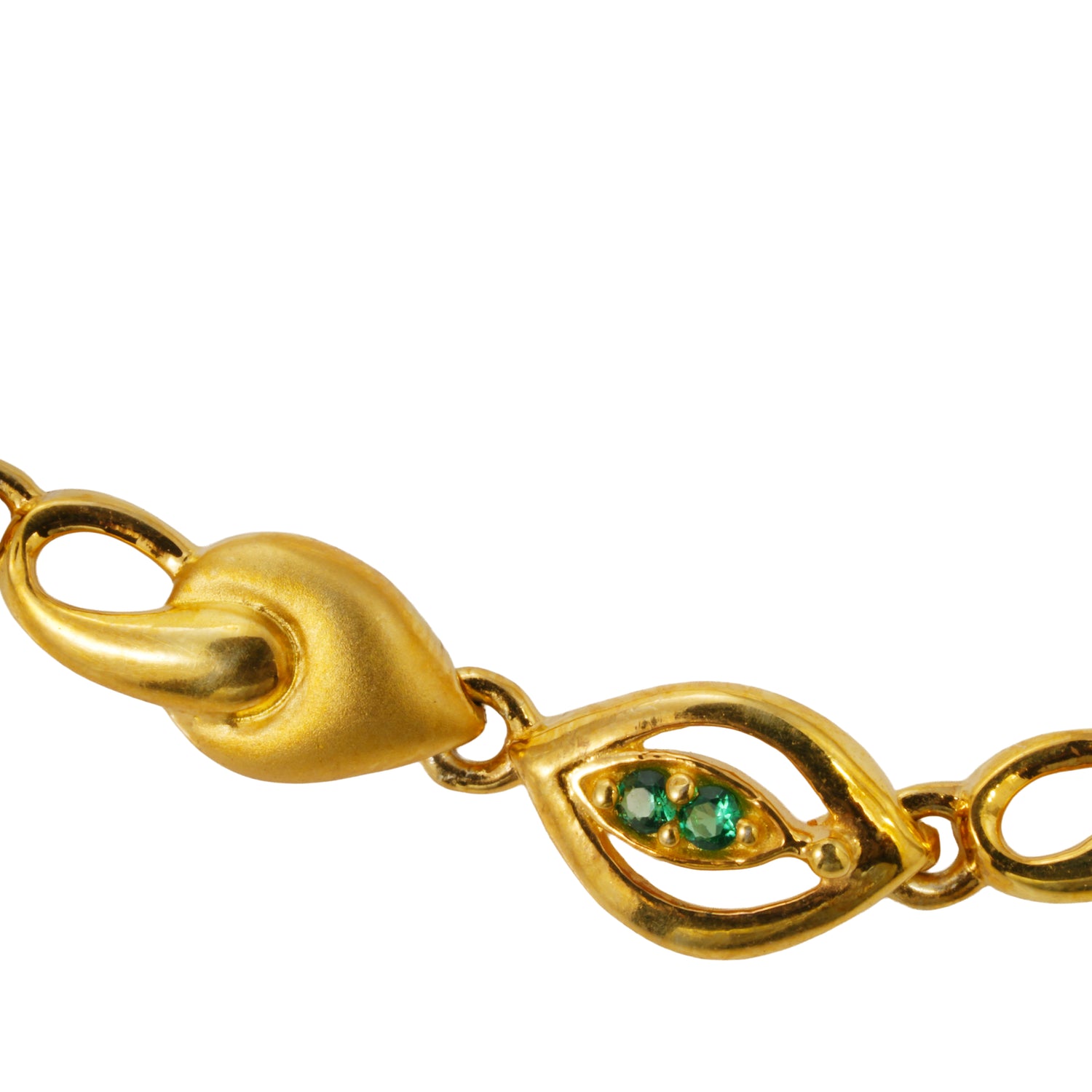 Rosavine open radiance bracelet zircon silver bracelet radiant gold finish – 417-00064