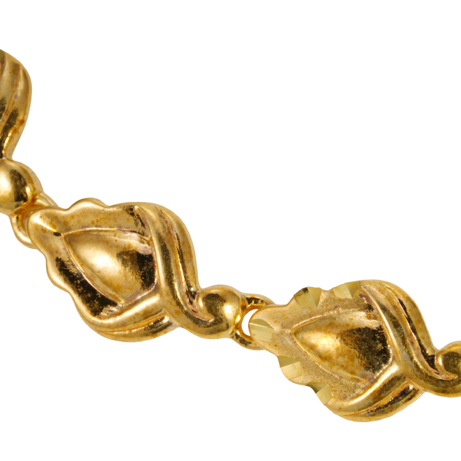 Aurielle pure gold elegance zircon silver bracelet radiant gold finish – 417-00076