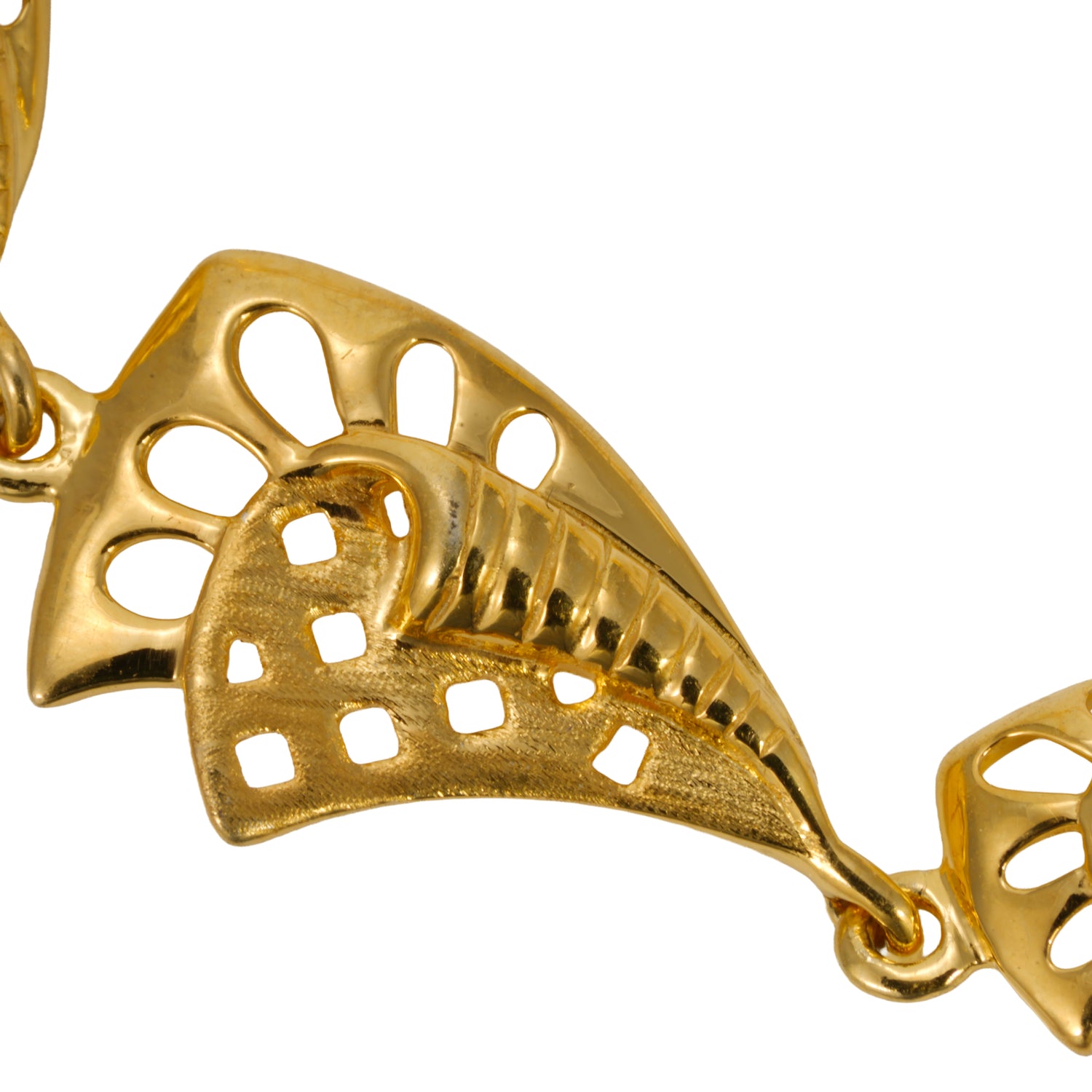 Solenne radiance silver bracelet radiant gold finish – 417-00159