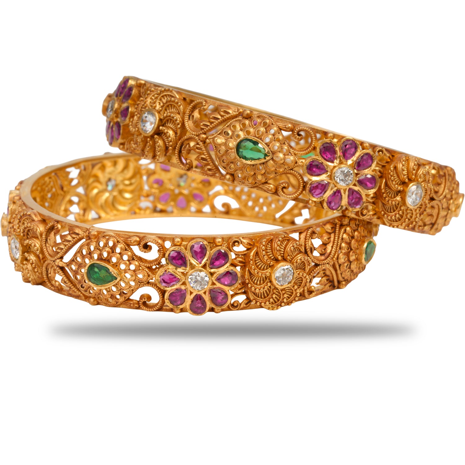 Zariya Temple Radiance Bangles
