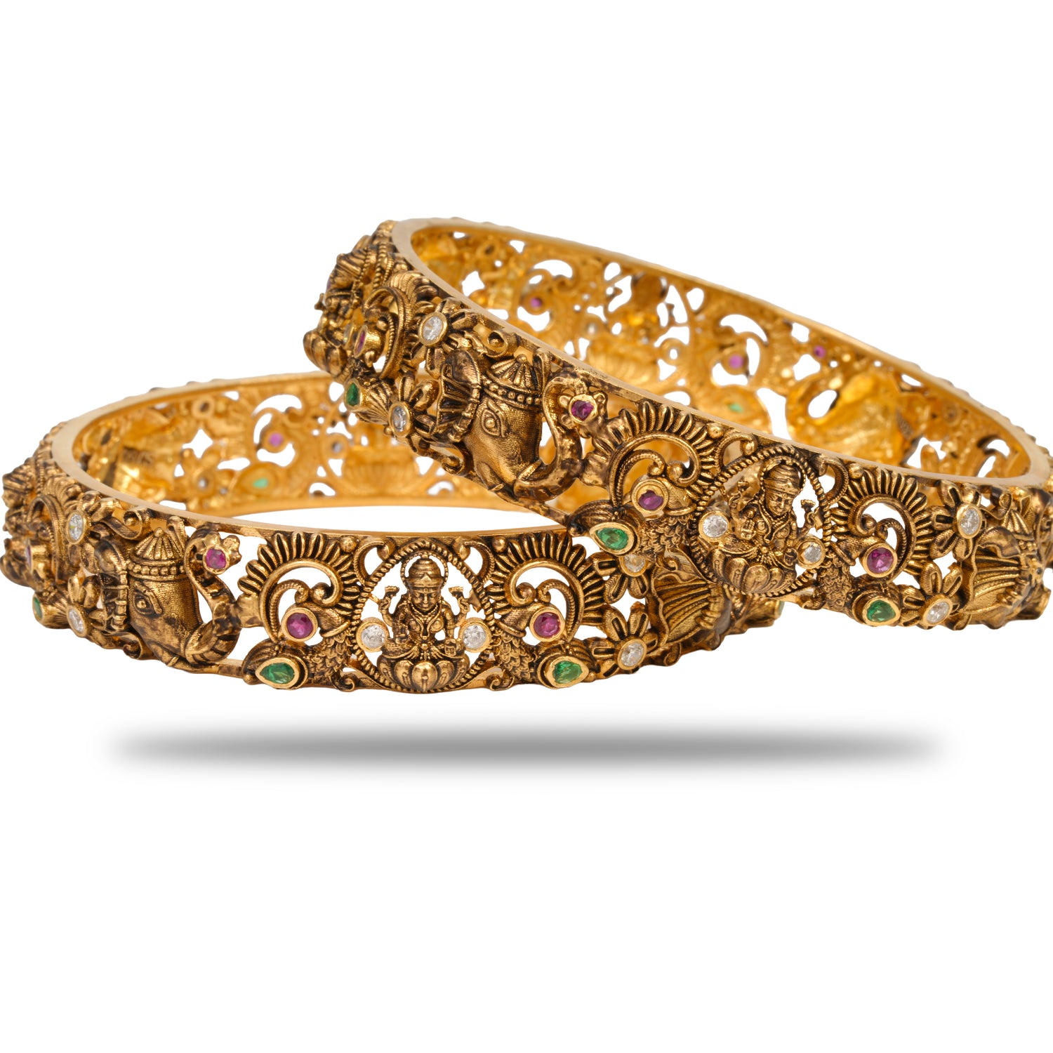 Meher Antique Bloom Bangles