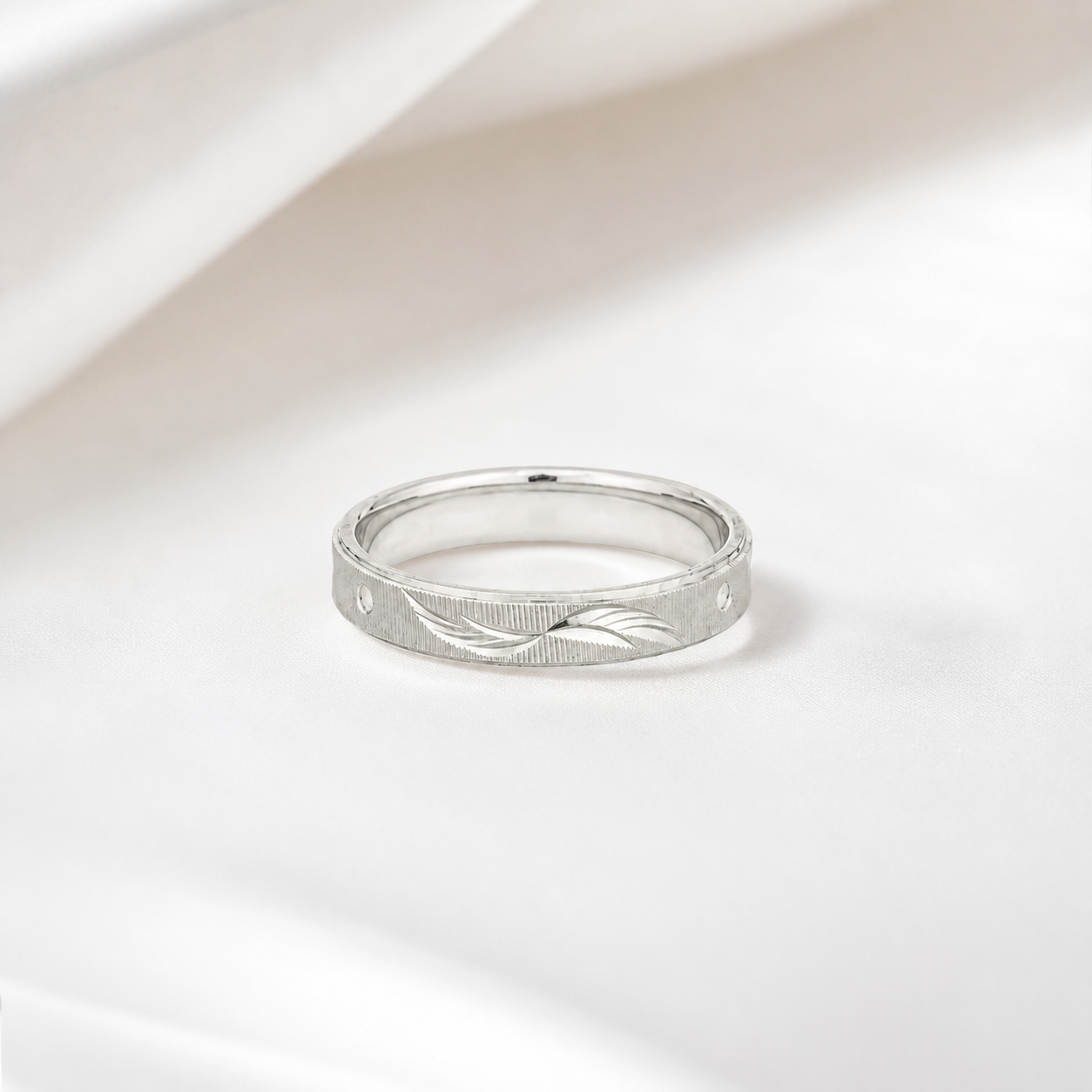 Silver Dewdrop Ring