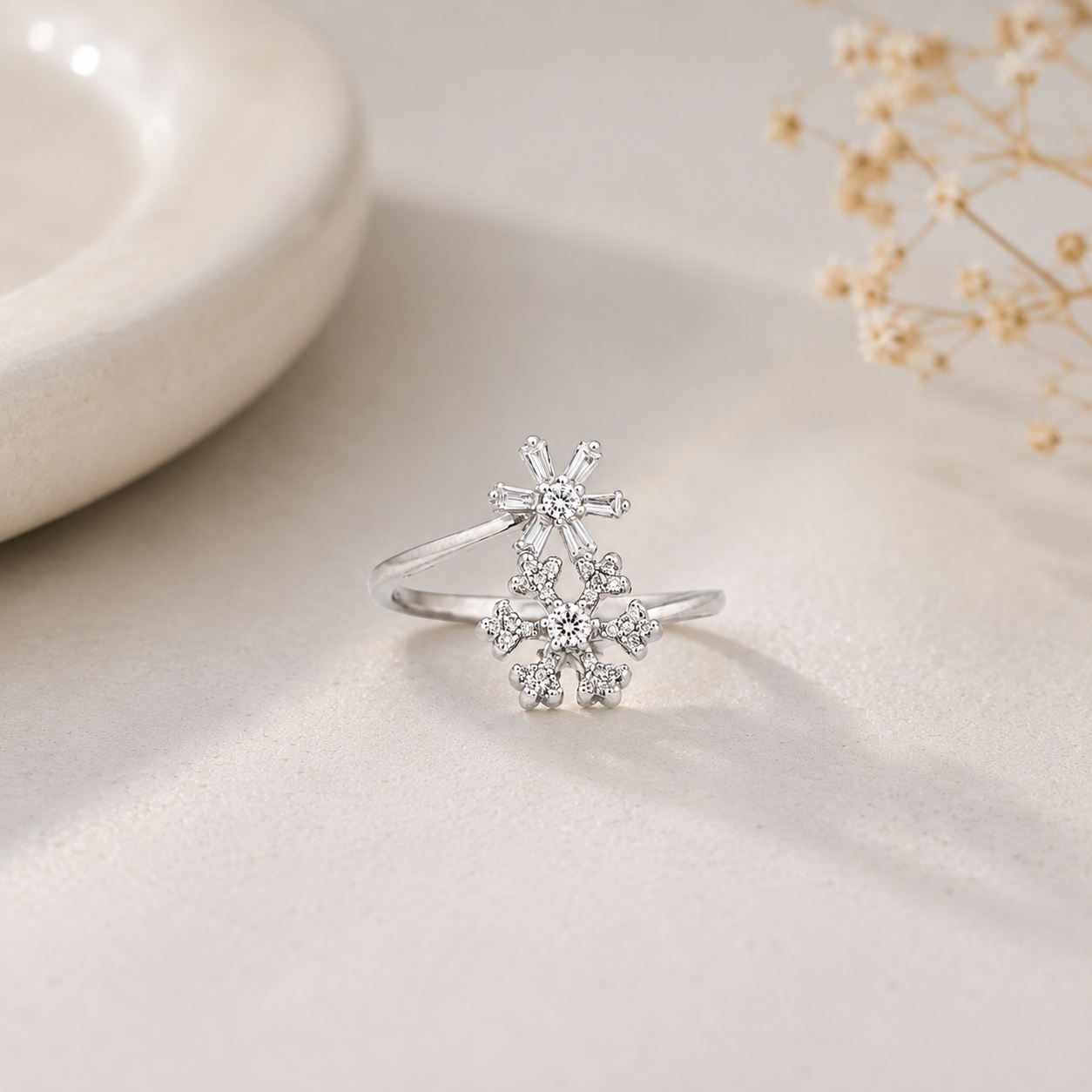 The Arctic Ice Snowflake Band
