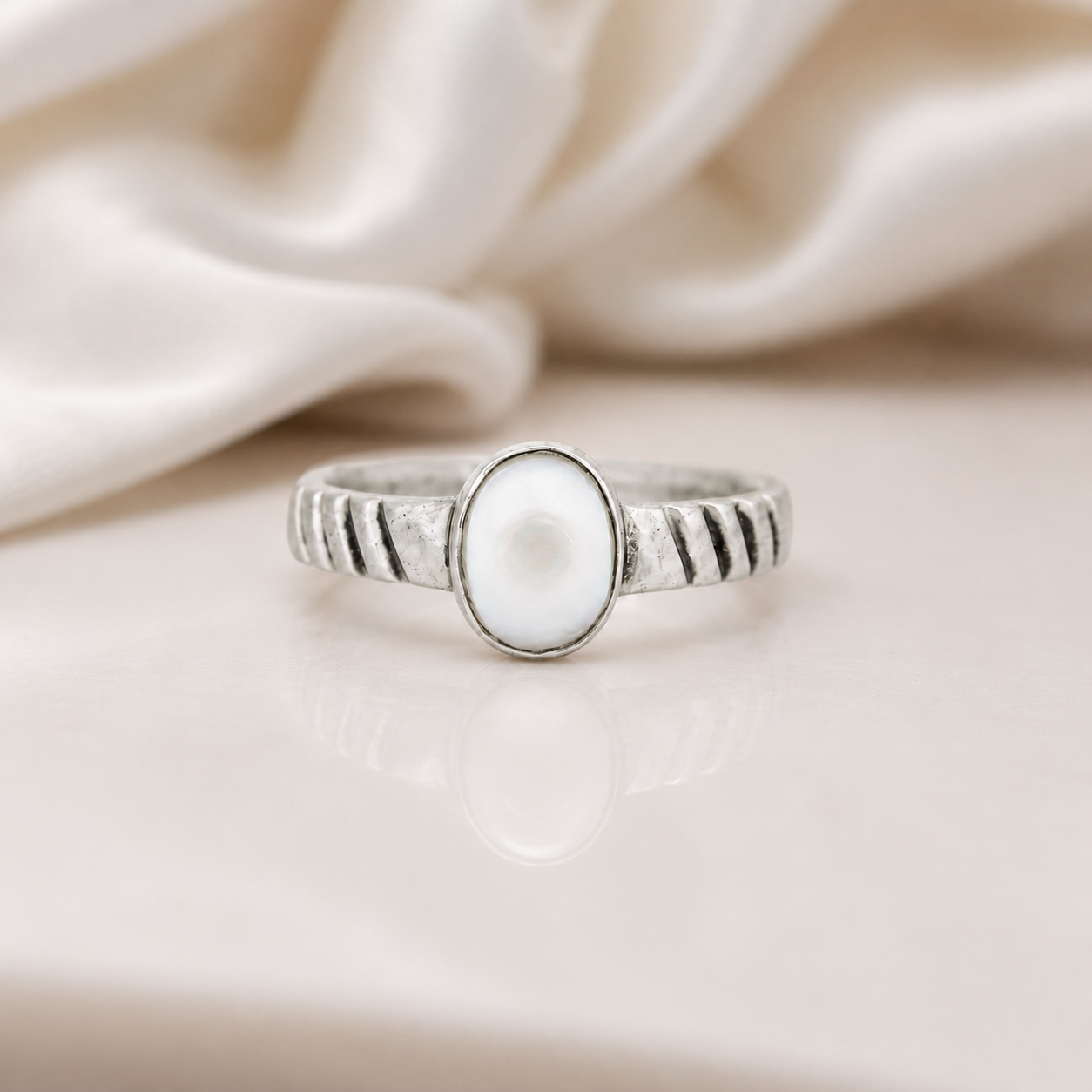 Silver Radiance Ring