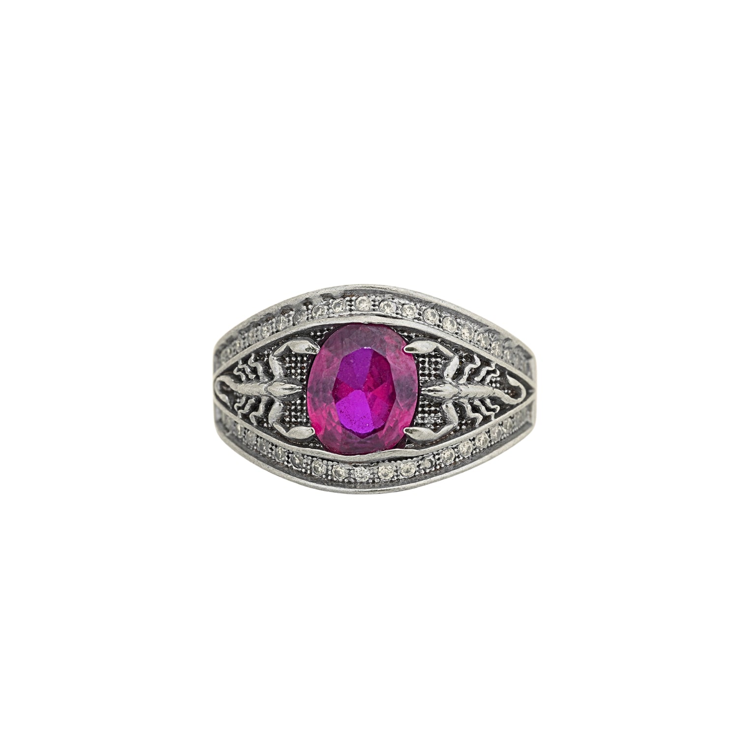 Blush Antique Bloom Ring