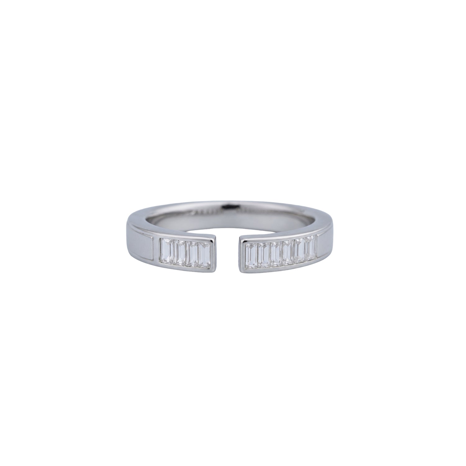 The Nexus Baguette Cuff Ring