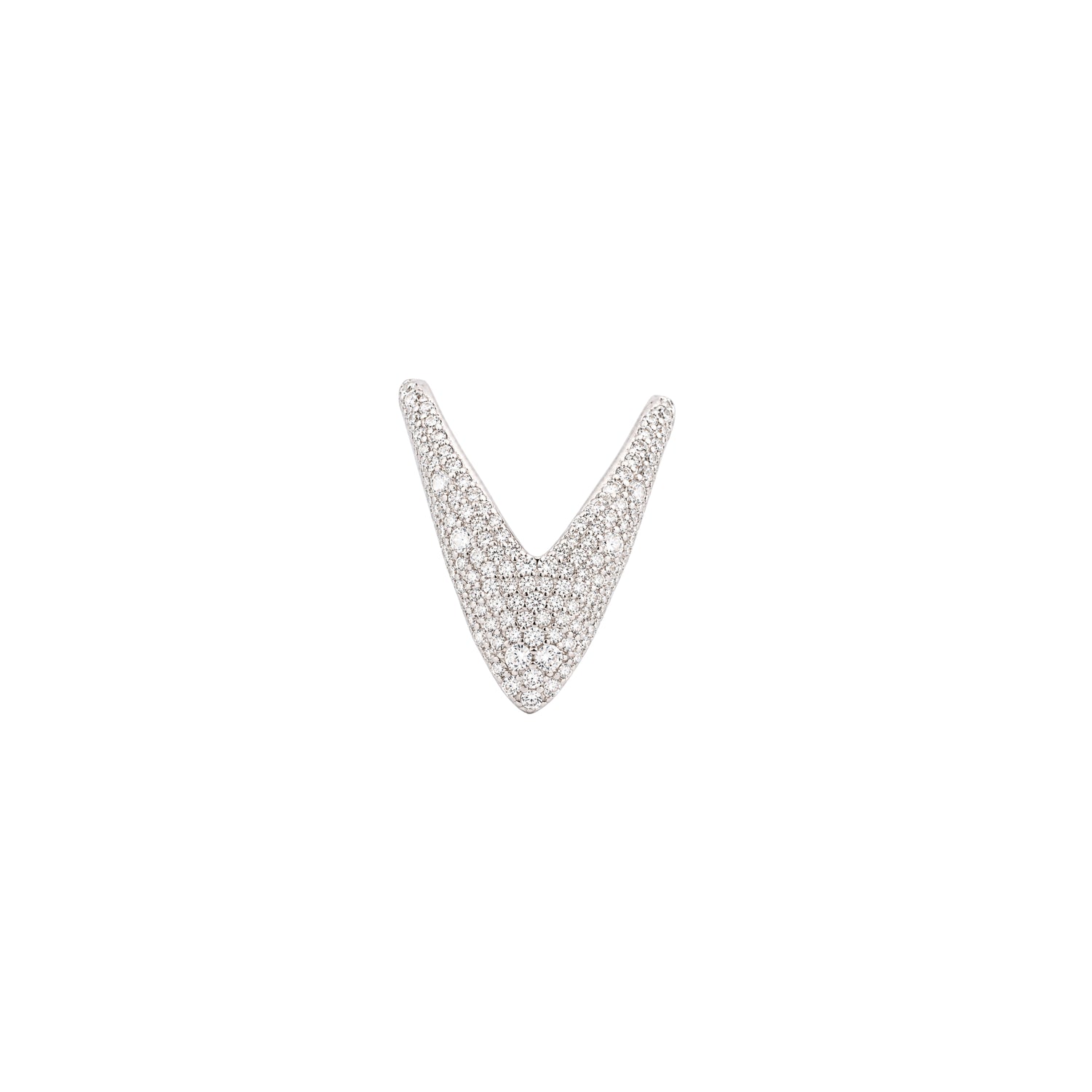 The Luminary V-Contour Ring